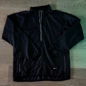 Nike Men's Black Windbreaker Jacket